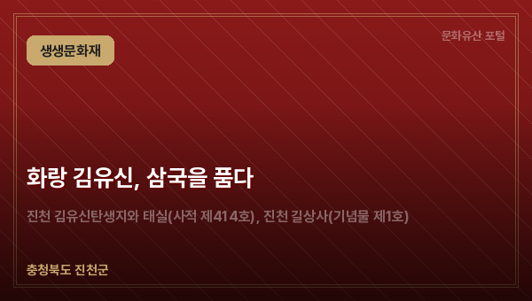 화랑 김유신, 삼국을 품다